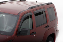 Cargar imagen en el visor de la galería, AVS 08-14 Jeep Liberty Ventvisor Outside Mount Window Deflectors 4pc - Smoke