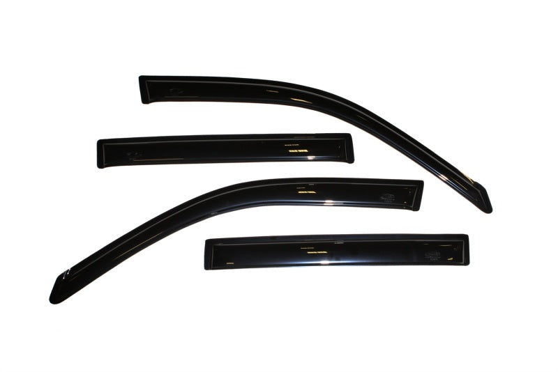 Deflectores de ventana de montaje exterior AVS 01-07 para Toyota Highlander Ventvisor, 4 piezas, color humo