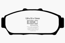 Cargar imagen en el visor de la galería, EBC 94-01 Acura Integra 1.8 Ultimax2 Front Brake Pads