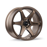 Rueda de cobre Enkei T6R de 18 x 9,5, 38 mm de desplazamiento, patrón de pernos de 5 x 114,3 y diámetro interior de 72,6