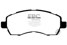 Cargar imagen en el visor de la galería, EBC 97-98 Subaru Impreza 1.8 Greenstuff Front Brake Pads