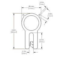 Cargar imagen en el visor de la galería, aFe MagnumFORCE Spare Parts Trim Seal Kit (1/16IN X 7/16IN) x 36IN L