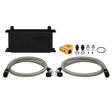 Cargar imagen en el visor de la galería, Mishimoto Universal 19 RowThermostatic Oil Cooler Kit - Black