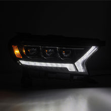 Cargar imagen en el visor de la galería, AlphaRex 19-21 Ford Ranger NOVA LED Proj Headlight Plnk Style Alpha Blk w/Activ Light/Seq Signal/DRL