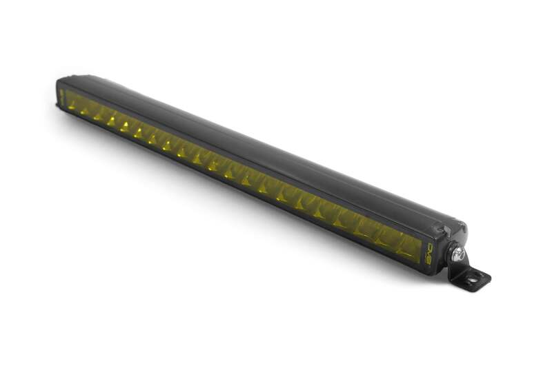DV8 Offroad Elite Series 20-Inch Amber LED Light Bar — Single Row Off-Road Lighting