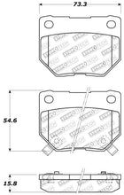 Cargar imagen en el visor de la galería, StopTech Performance 06-07 Subaru Impreza WRX (Exc STi) Rear Brake Pads