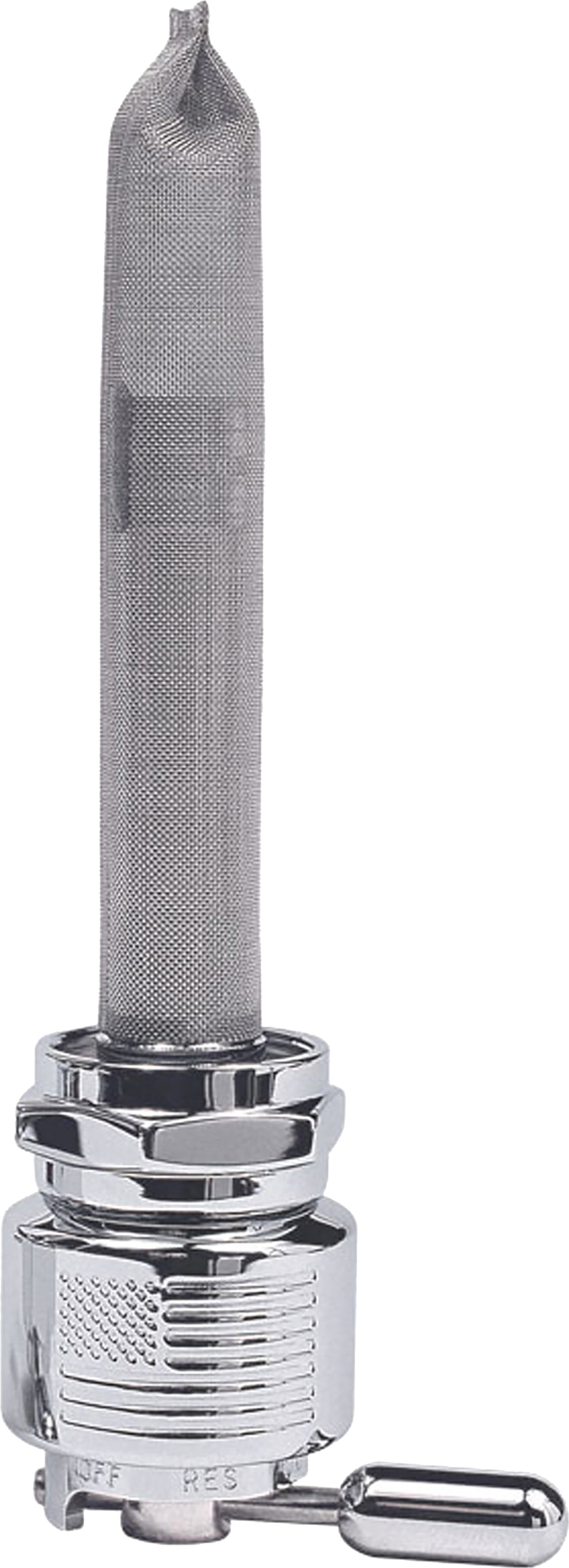Pingel ENT Power-FLO Petcock Chrome with RES American Flag (6311-CRL)