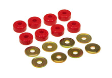 Cargar imagen en el visor de la galería, Prothane Universal End Link Bushings &amp; Washers - 5/8 x 1 1/8 OD - Red