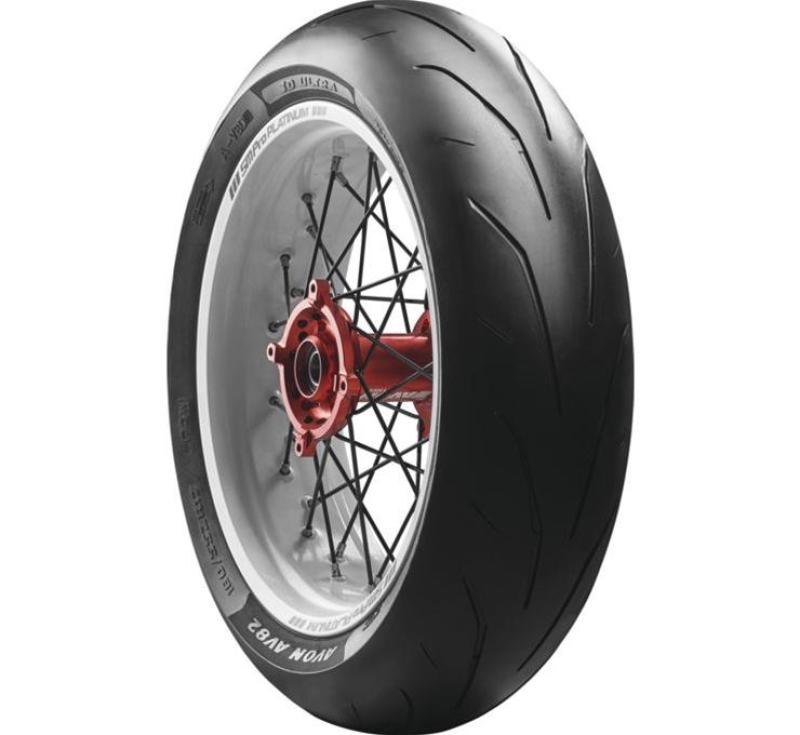 Avon 3D Ultra Evo Slick Tire - 180/60ZR17
