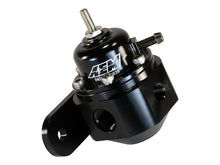 Cargar imagen en el visor de la galería, AEM Universal Black Adjustable Fuel Pressure Regulator