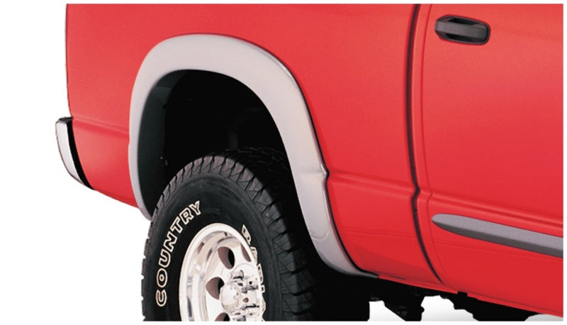 Guardabarros estilo OE de Bushwacker para Dodge Ram 1500 Fleetside 02-05, 4 piezas, 75,9/76,3/97,9 pulgadas, caja, color negro