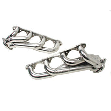 Cargar imagen en el visor de la galería, BBK 79-93 Mustang 5.0 Shorty Unequal Length Exhaust Headers - 1-5/8 Silver Ceramic