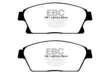 Cargar imagen en el visor de la galería, EBC 13-17 Buick Encore 1.4 Turbo Greenstuff Front Brake Pads