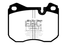 Cargar imagen en el visor de la galería, EBC 79-88 Porsche 924 2.0 Turbo Greenstuff Front Brake Pads