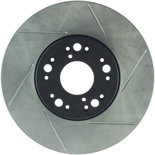 Load image into Gallery viewer, StopTech Power Slot 93-05 Lexus GS Series / 00-05 IS300 / 93-94 LS Series Front Left Slotted Rotor