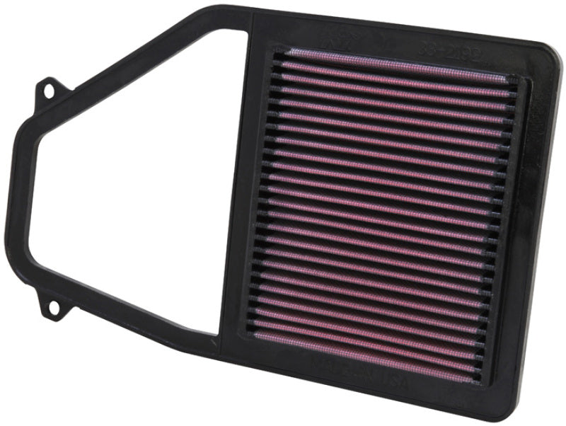 K&N 33-2192 Drop-In Air Filter — Fits 2001-2005 Honda Civic 1.7L L4