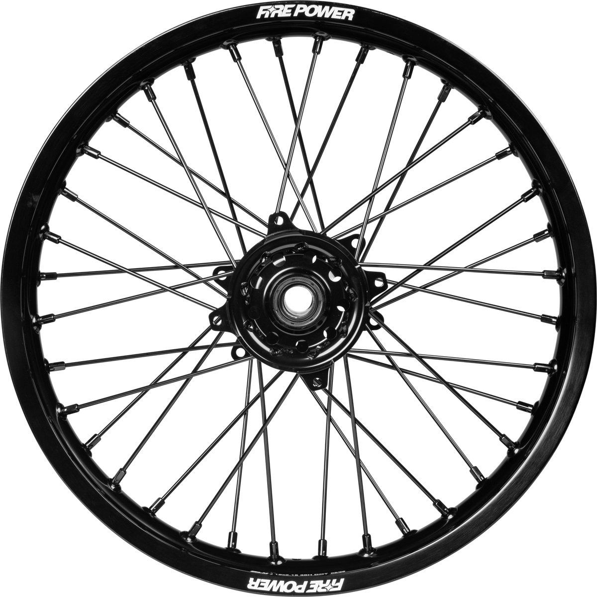 Fire Power Rear Wheel 2.15 X 19" Black SUZ (568-6319-3535)