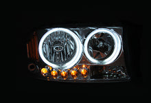 Cargar imagen en el visor de la galería, Faros delanteros de cristal de color negro para Dodge Ram ANZO 1994-2001