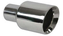 Cargar imagen en el visor de la galería, Vibrant 3.5in Round SS Exhaust Tip (Double Wall Angle Cut Beveled Outlet)