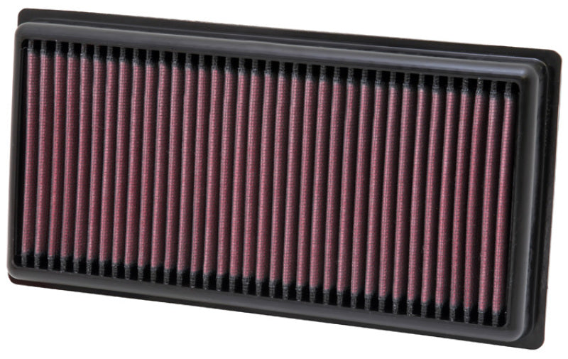 K&N 33-2981 Replacement Air Filter — Fits 2010-2011 Fiat 500, 2011 Lancia Ypsilon