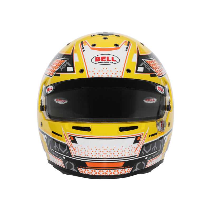 Bell Helmet Rs7-K Stamina Anthracite/Yellow Lrg (60-61) Fia8878-2024/K2025