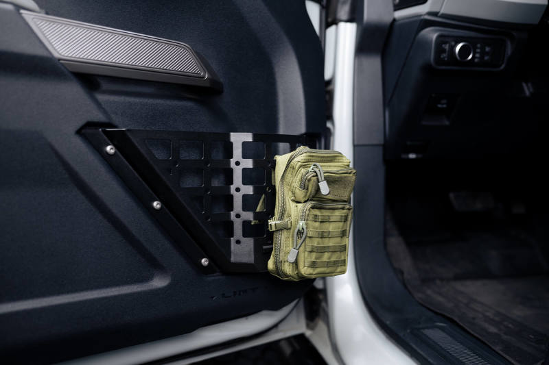 DV8 Offroad Front Door Pocket Molle Panels — Fits 2021-2025 Ford Bronco
