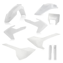 Load image into Gallery viewer, Acerbis 17-19 Husqvarna TE150-300/ FE250-501/ TE250i/ TE300i Full Plastic Kit - White