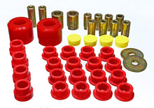 Cargar imagen en el visor de la galería, Energy Suspension 10 Chevy Camaro Red Rear End Control Arm Bushing Set