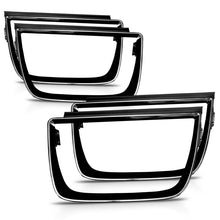 Cargar imagen en el visor de la galería, ANZO 2010-2013 Chevrolet Camaro Taillight Bezels - 4pc Gloss Black