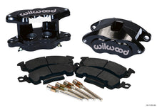 Cargar imagen en el visor de la galería, Wilwood D52 Rear Caliper Kit - Black Pwdr 1.25 / 1.25in Piston 1.28in Rotor