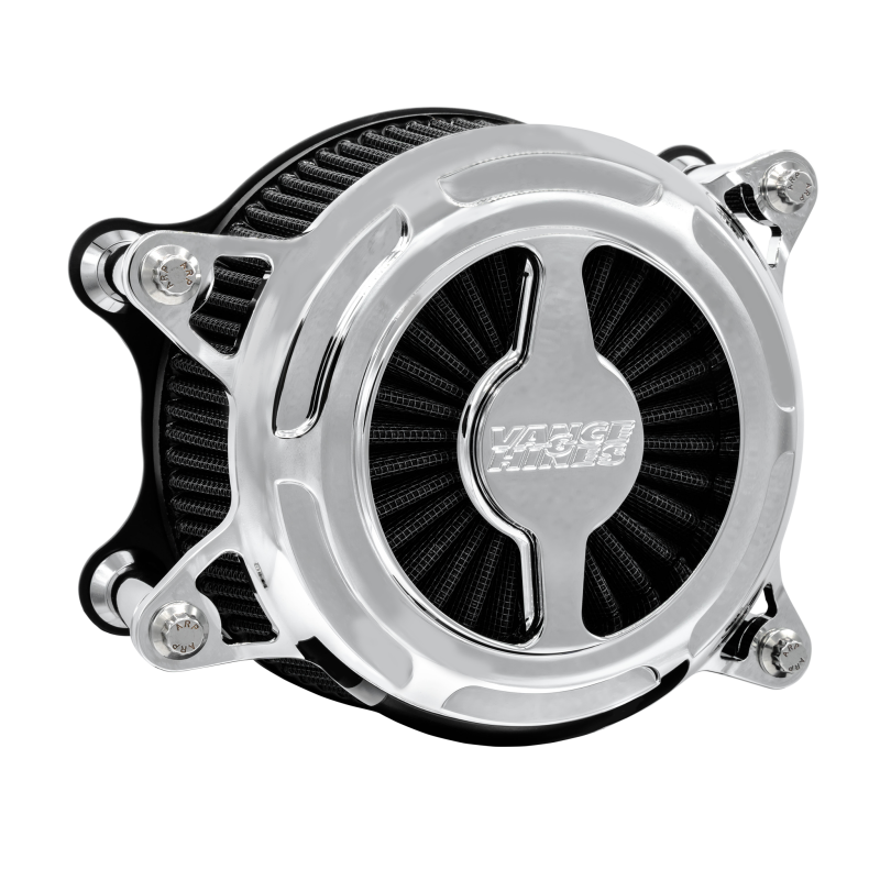 Vance and Hines VO2 Blade Air Intake Chrome — Fits Harley-Davidson Touring/Triglde/Softail