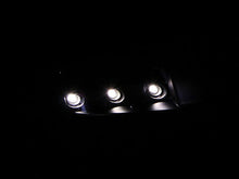 Cargar imagen en el visor de la galería, ANZO 1994-2001 Dodge Ram Crystal Headlights Black w/ LED