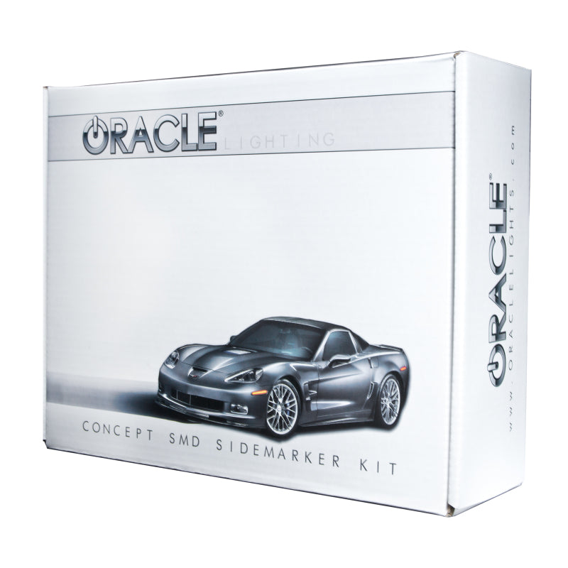 Juego de indicadores laterales Oracle 05-13 Chevrolet Corvette C6 Concept - Tintado - Sin pintura VER GARANTÍA