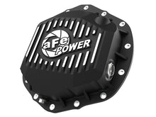 Cargar imagen en el visor de la galería, aFe 2020 Chevrolet Silverado 2500 HD  Rear Differential Cover Black ; Pro Series w/ Machined Fins