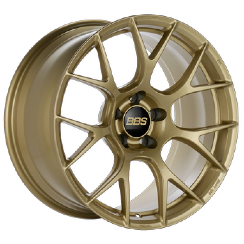 BBS RE-V7 19x9.5 5x112 ET36 Gloss Gold Wheel - 82mm PFS/Clip Required