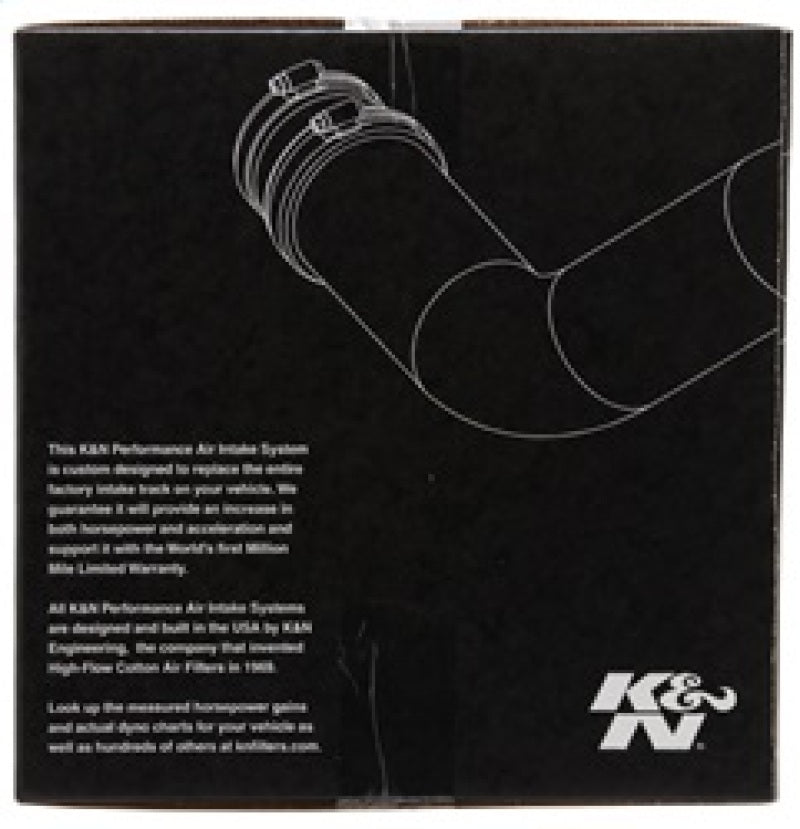 K&N 57-1556 Performance Cold Air Intake Kit — Fits 2007-2011 Dodge Nitro V6 4.0L