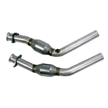 Cargar imagen en el visor de la galería, BBK 11-14 Mustang 3.7 V6 High Flow X Pipe With Catalytic Converters - 2-1/2