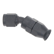 Load image into Gallery viewer, DeatschWerks 6 AN Female Flare Swivel 30-Degree Hose End PTFE - Anodized Matte Black