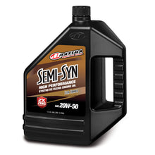 Cargar imagen en el visor de la galería, Maxima Performance Auto Semi-Syn 20W-50 Synthetic Blend Engine Oil - 128oz