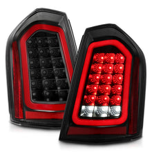 Cargar imagen en el visor de la galería, ANZO 11-14 Chrysler 300 LED Taillights Black w/ Sequential