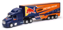 Cargar imagen en el visor de la galería, New Ray Toys KTM Red Bull Factory Race Team Truck/ Scale - 1:32