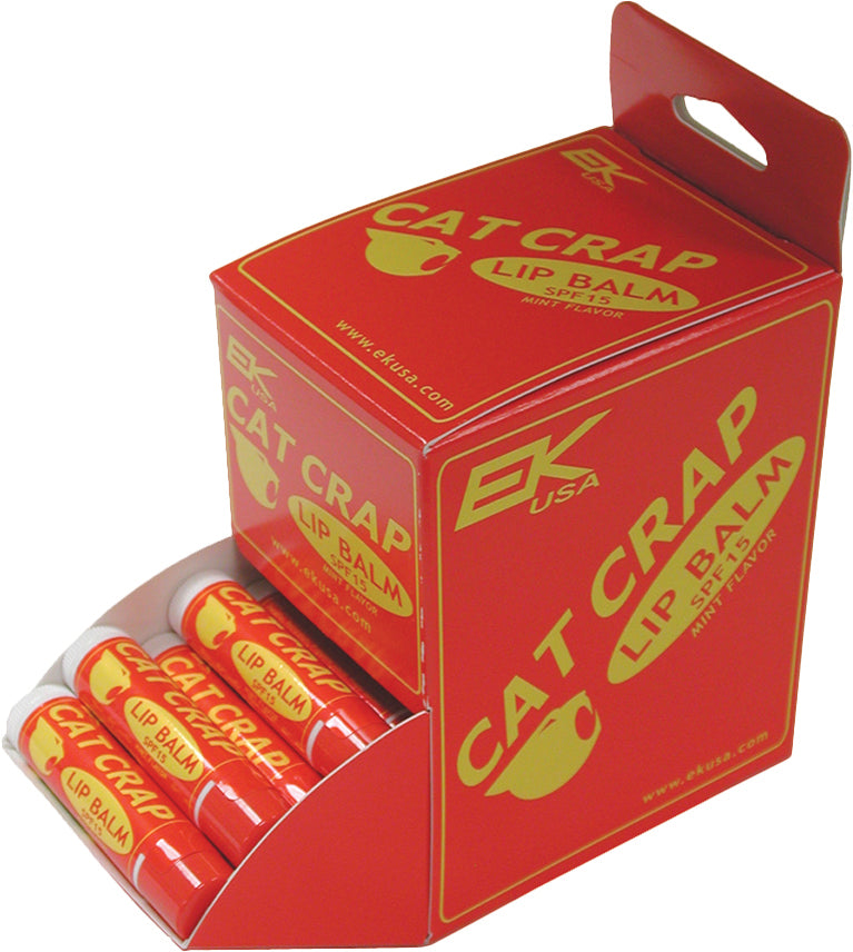 CAT Crap LIP Balm 0.15OZ 48/PK Display (10517)