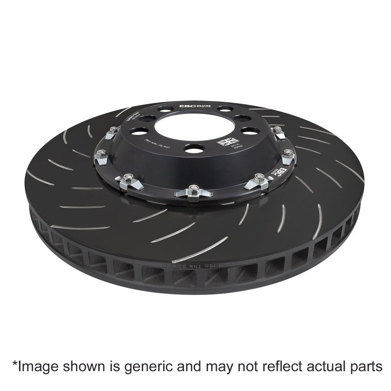 EBC Racing 23-24 Nissan Z (RZ34) Performance 3.0TT Front 380mm 2 Pc Rotor Replacement (Pair)