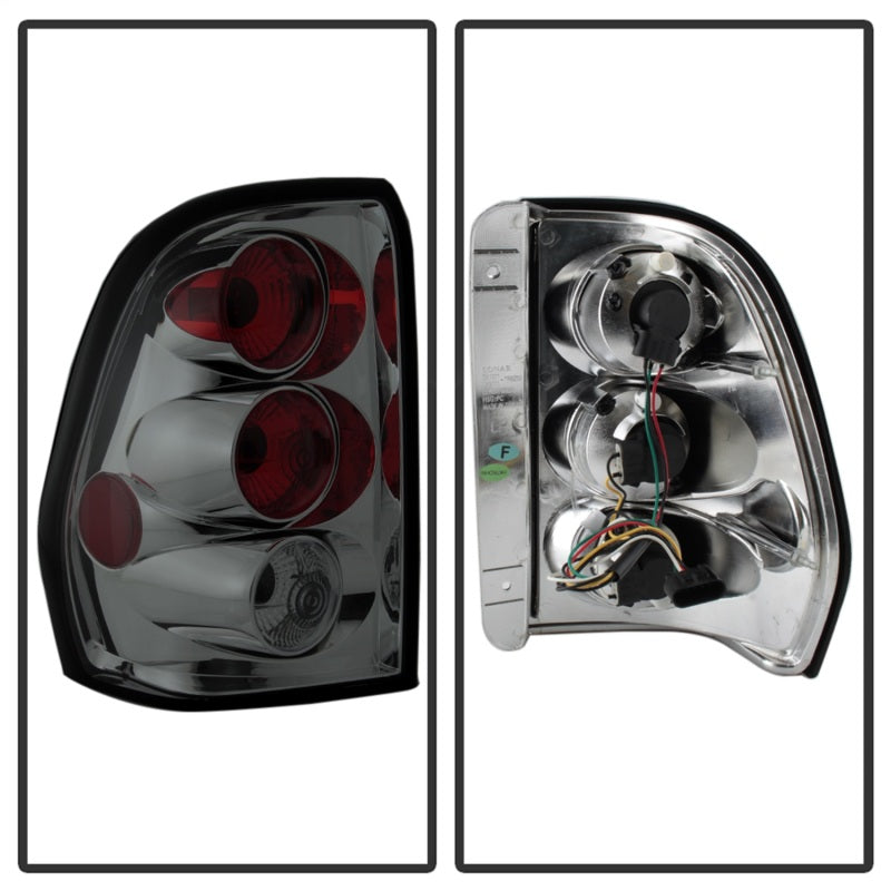 Luces traseras de estilo europeo Spyder Chevy TrailBlazer 02-09 ahumadas ALT-YD-CTB02-SM