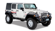 Cargar imagen en el visor de la galería, Bushwacker 07-18 Jeep Wrangler Unlimited Max Pocket Style Flares 2pc Extended Coverage - Black