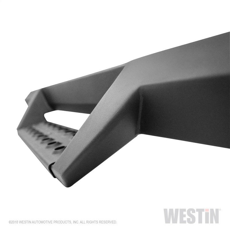 Westin HDX Drop Nerf Step Bars - Textured Black — Fits 18-24 Jeep Wrangler JL Unlimited 4DR
