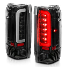 Cargar imagen en el visor de la galería, ANZO 1987-1996 Ford F-150 LED Taillights Black Housing Clear Lens (Pair)