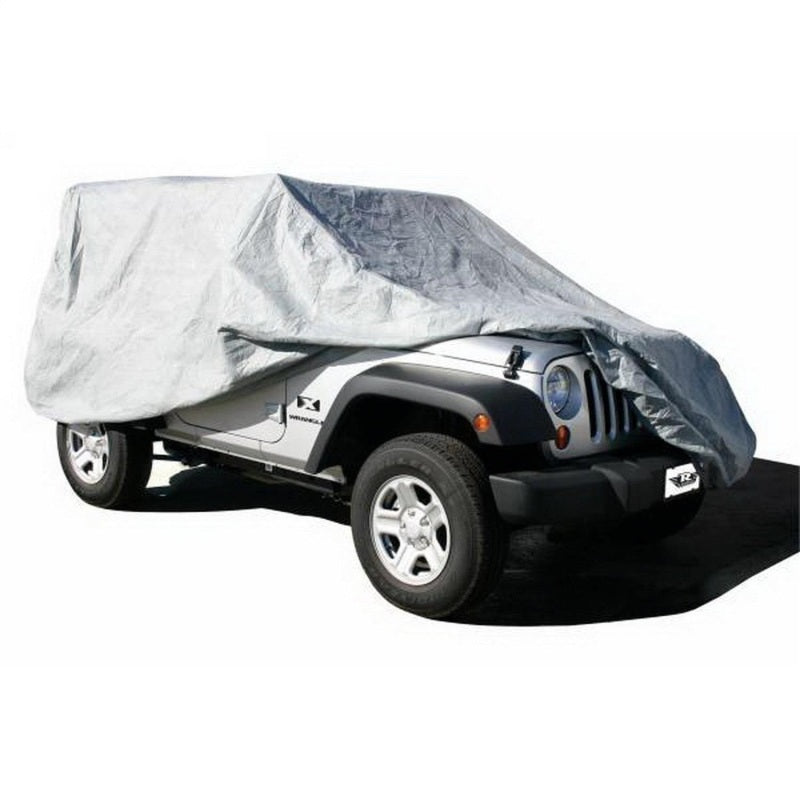 Rampage 1976-1983 Jeep CJ5 Car Cover - Grey