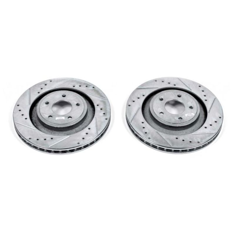 Power Stop 13-14 Chrysler 200 Front Evolution Drilled & Slotted Rotors - Pair