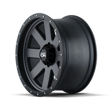 Load image into Gallery viewer, ION Type 134 20x10 / 6x139.7 BP / -19mm Offset / 106mm Hub Matte Gunmetal/Black Beadlock Wheel